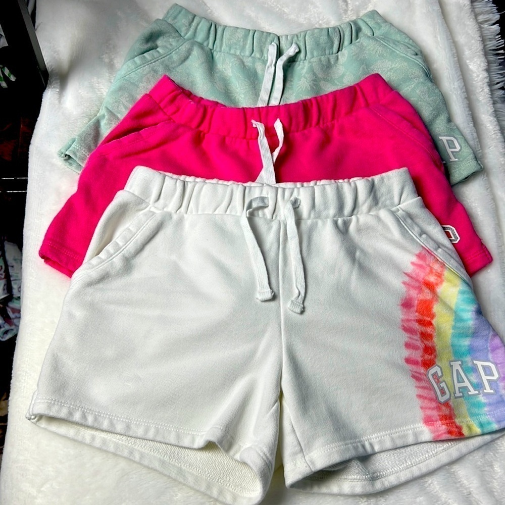 Gap Kids Terry Sweatpant Shorts. Lot of 3. Size L(10)
